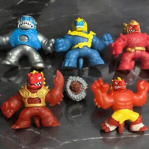 Heroes of Goo Jit Zu Attack Lot of‎ 5 Figures With Accessories